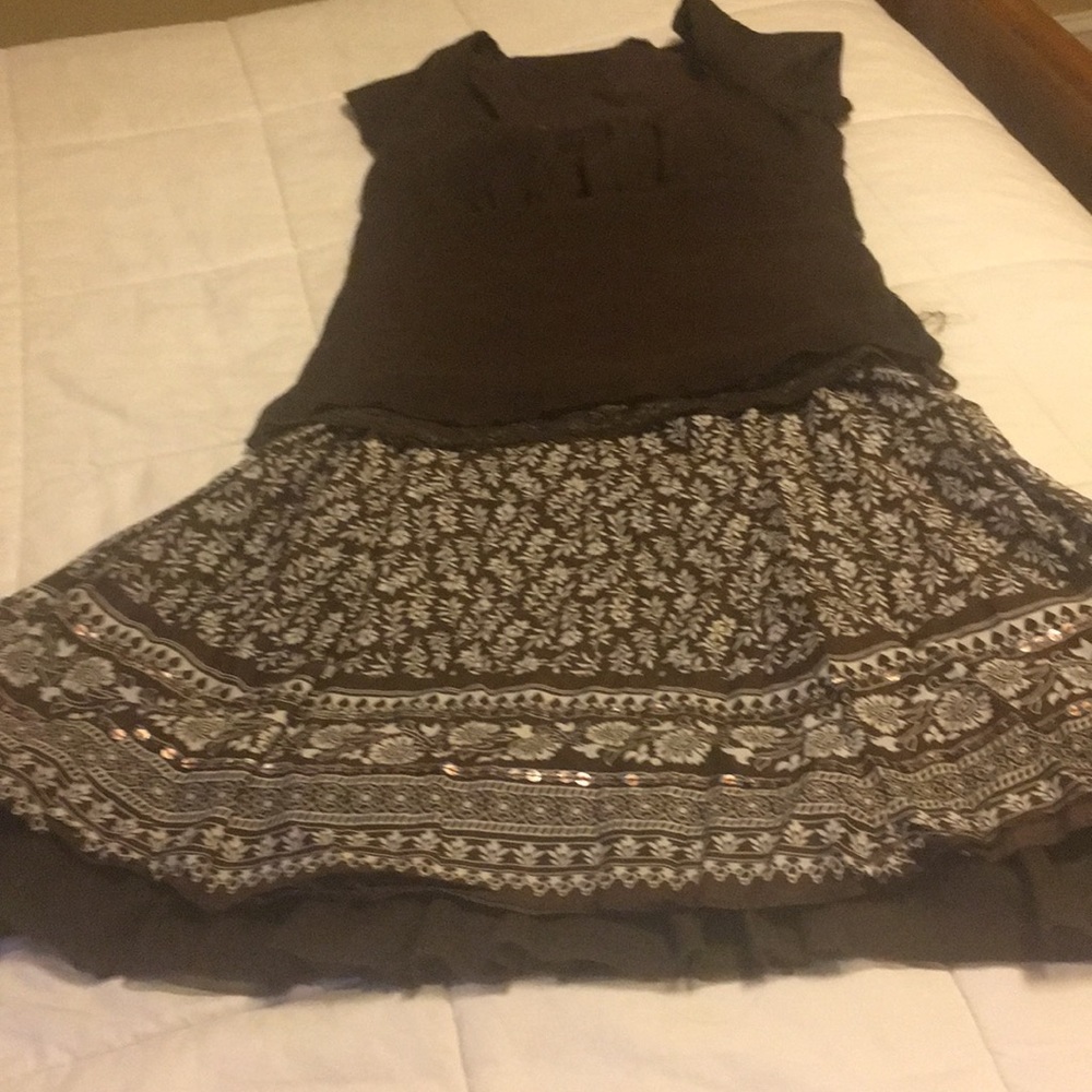 Women’s skirt and top